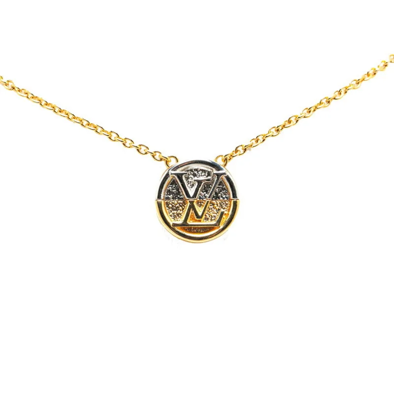 Women's titanium necklaces-Louis Vuitton   Plating Metal Necklace (Pre-Owned)