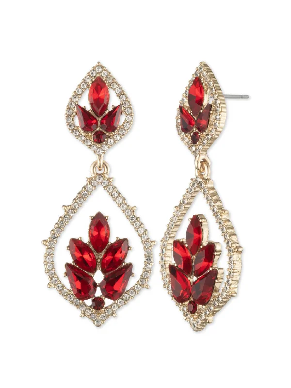 Women's fashion earrings-Poised Large Drop Earring