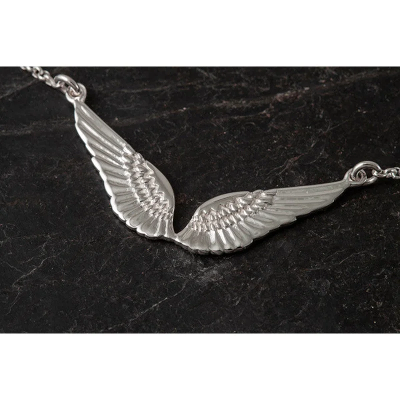 Women's pendant necklaces-Freija Sterling Silver Necklace - FRP06