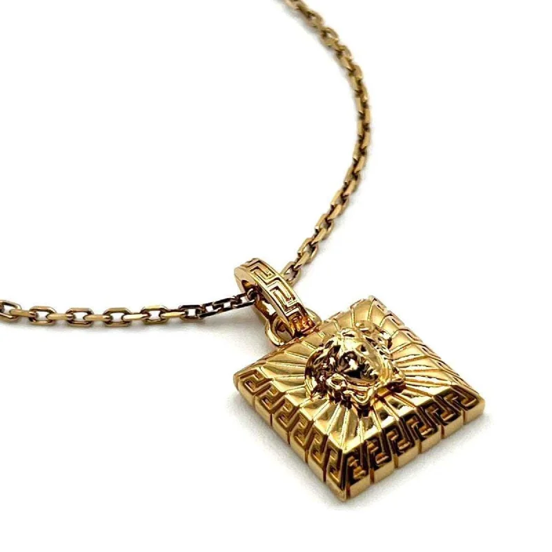 Women's pendant necklaces-Versace  Metal Necklace (Pre-Owned)