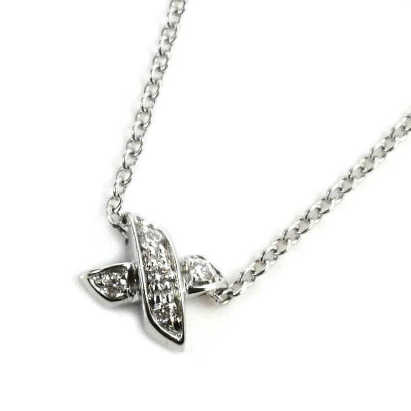 Women's cross necklaces-Tiffany   (18K) Necklace (Pre-Owned)