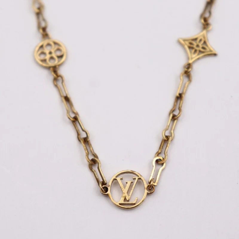 Designer women's necklaces-Louis Vuitton  Metal Necklace (Pre-Owned)