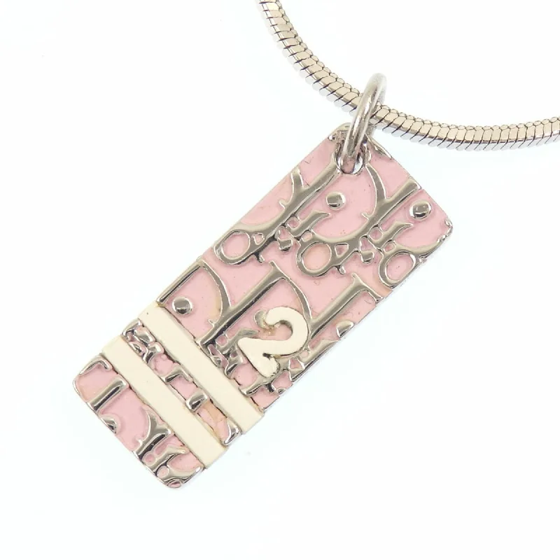 Women's rose gold necklaces-Christian Dior pink  Metal Necklace (Pre-Owned)