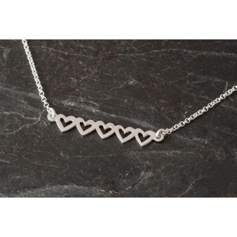 Women's chain necklaces-Peerie Smoorkins Sterling Silver or 9ct Yellow Gold Necklace - P359