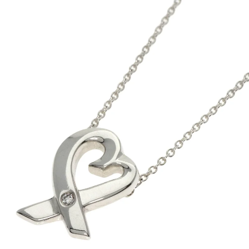 Women's everyday necklaces-Tiffany Loving Heart  Necklace (Pre-Owned)