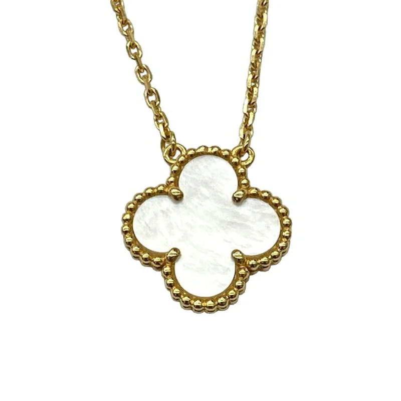 Women's silver-plated necklaces-Van Cleef & Arpels yellow  (18K) Necklace (Pre-Owned)