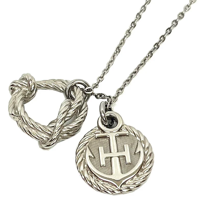 Women's art deco necklaces-Hermes  Metal Necklace (Pre-Owned)