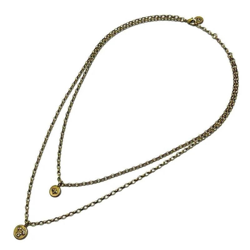 Women's beaded necklaces-Christian Dior Metal Necklace (Pre-Owned)