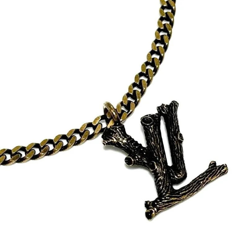 Women's titanium necklaces-Louis Vuitton Metal Necklace (Pre-Owned)