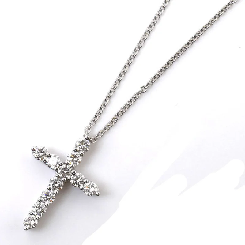 Women's symbolic necklaces-Tiffany Platinum 950   (18K) Necklace (Pre-Owned)