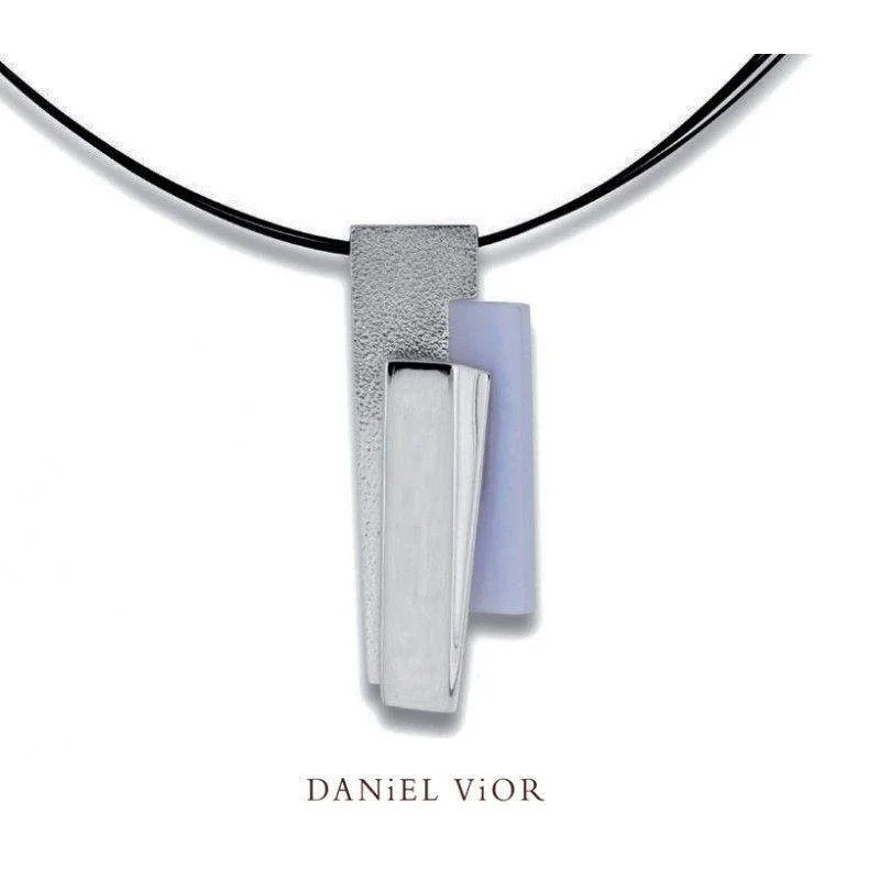 Women's Valentine's Day necklaces-Chalcedony Necklace - 765141