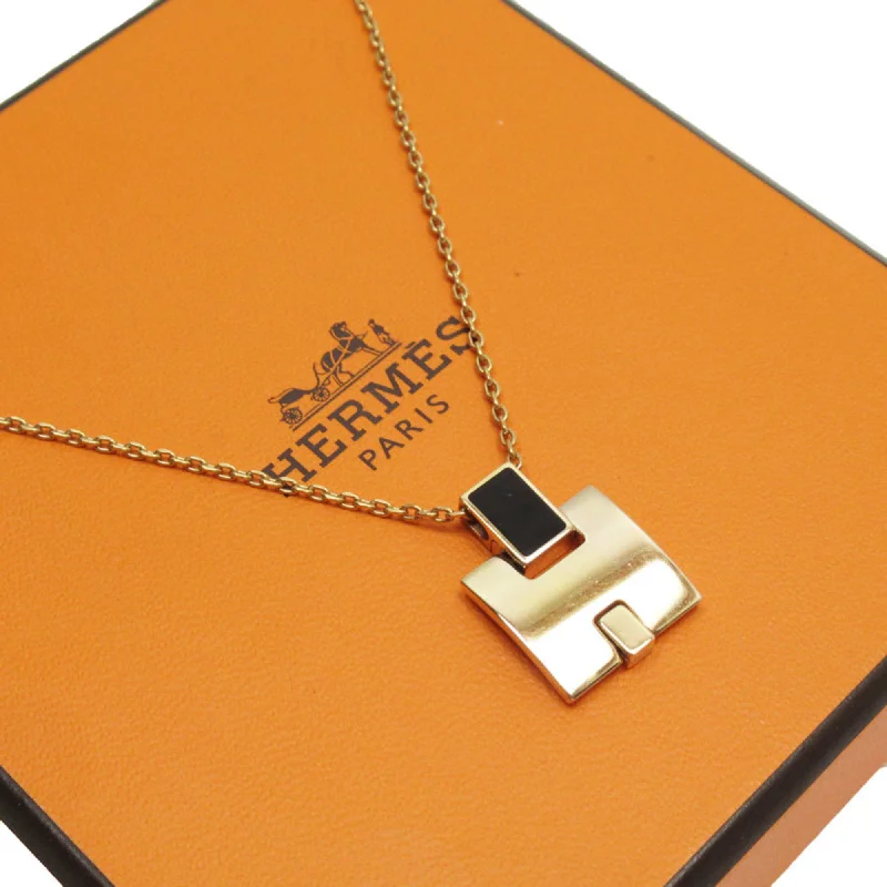 Affordable women's necklaces-Hermes  pink  Metal Necklace (Pre-Owned)