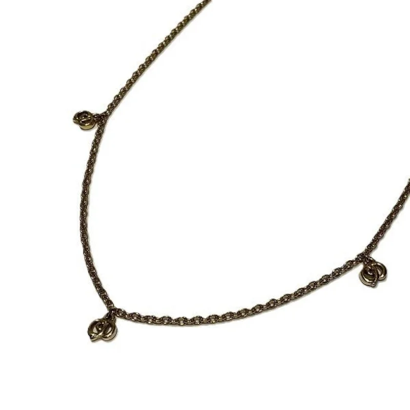 Women's formal necklaces-Christian Dior   Plating Necklace (Pre-Owned)