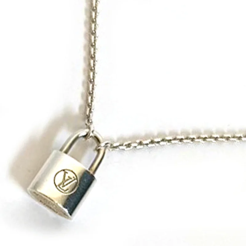 Affordable women's necklaces-Louis Vuitton Sterling  925 Necklace (Pre-Owned)