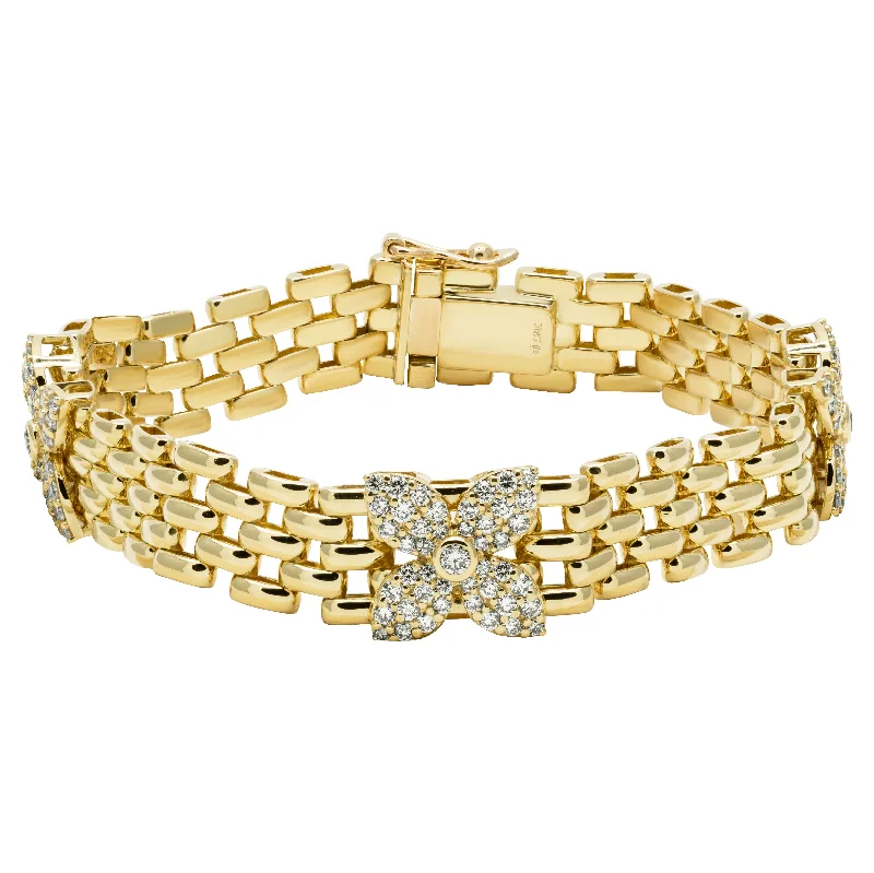 Luxury women's bangles-Bracelet - Diamond (2394D)