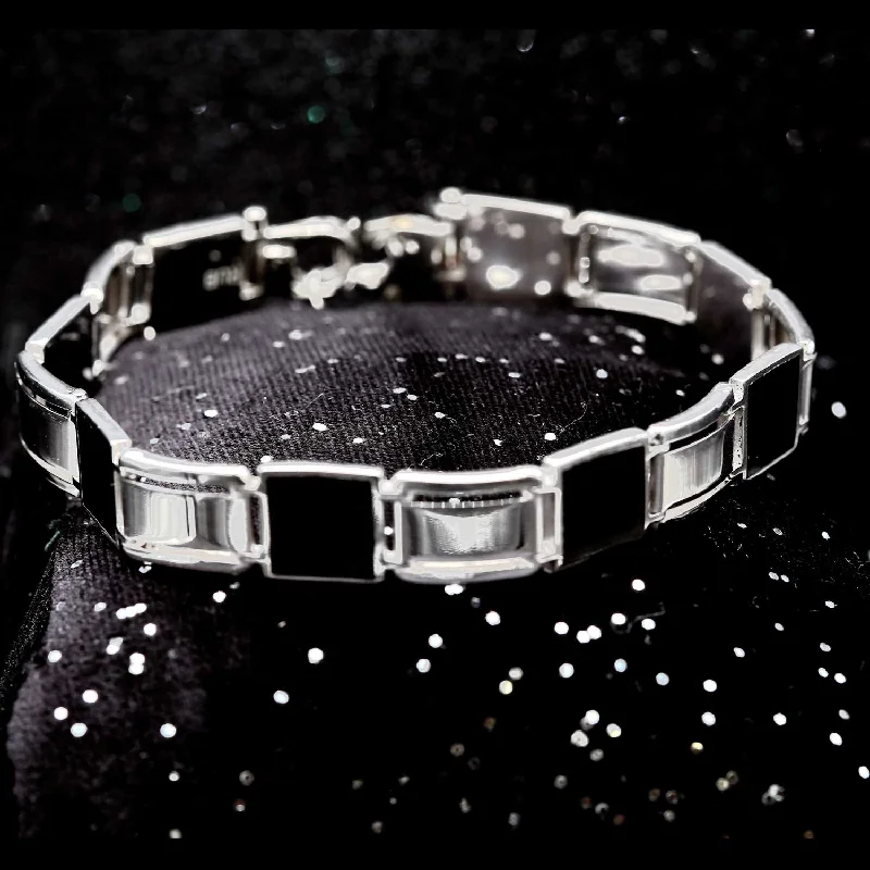 Women's wedding bangles-Bracelet en argent SP031