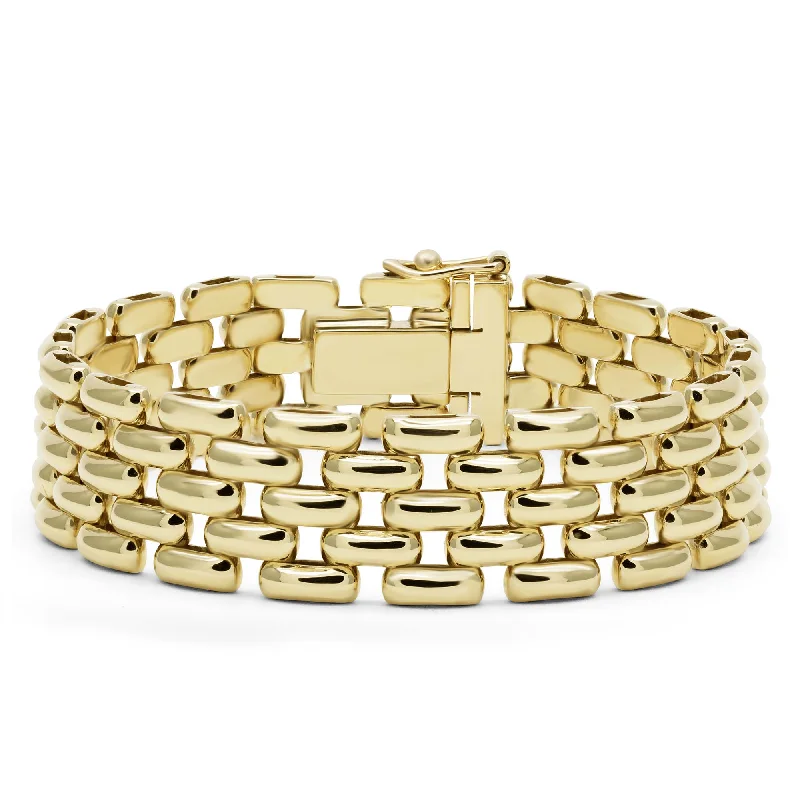 Women's seasonal bangles-Bracelet - Gold (2426E)