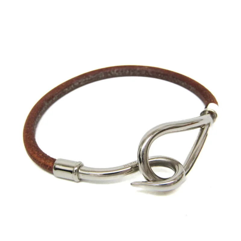 Women's family bangles-Hermès Jumbo  Leather Bracelet Jewelry (Pre-Owned)