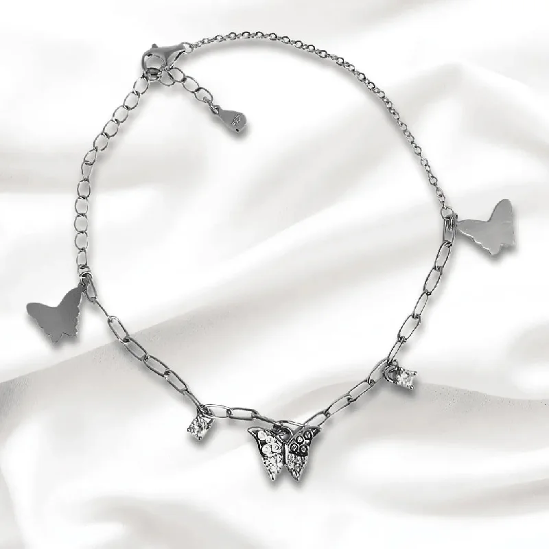 Women's everyday bangles-Butterfly Bracelet for Women