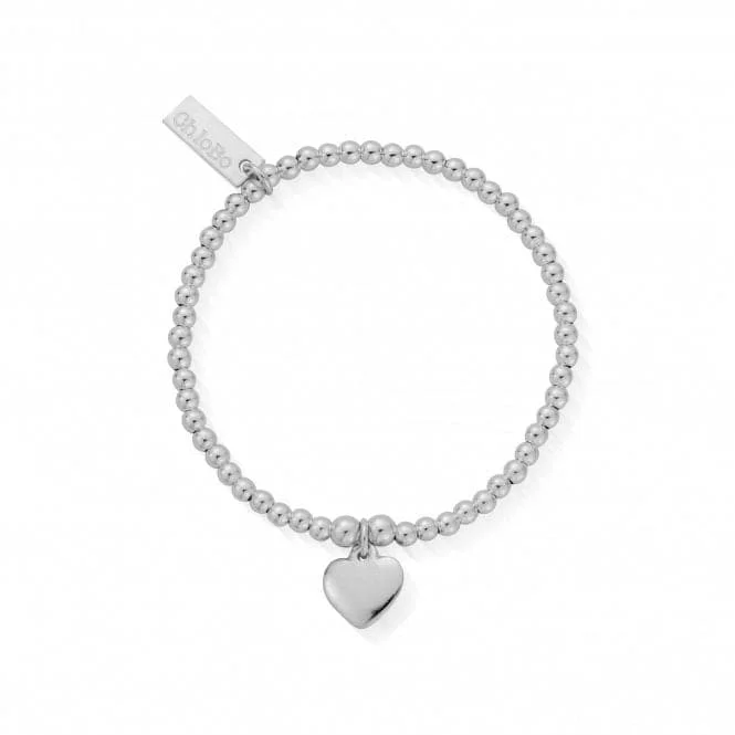 Women's friendship bangles-Children's Cute Charm Heart Bracelet CSBCC024